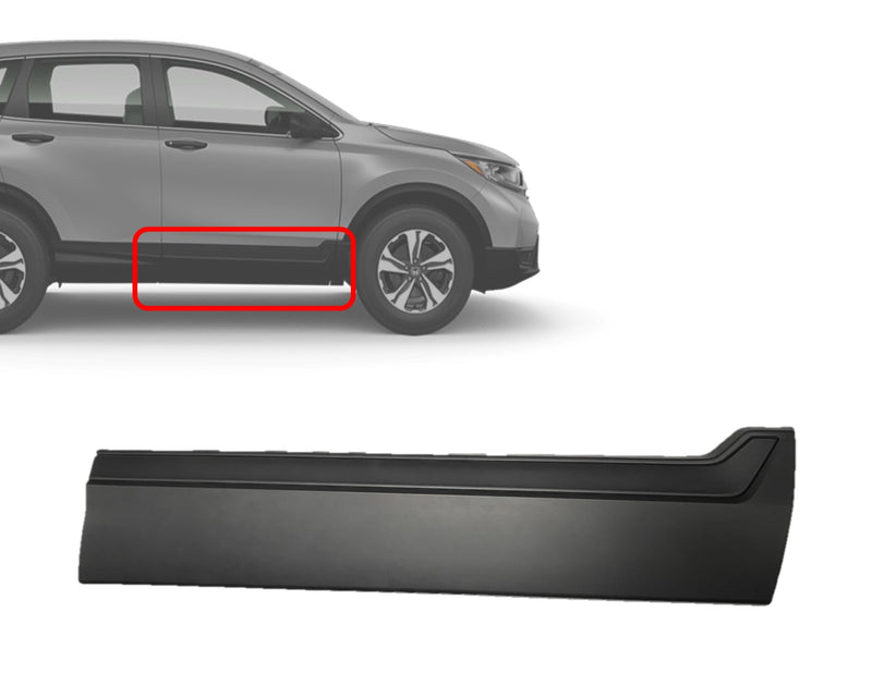 Door Garnish / Lower Molding for 17-20 Honda CR-V Front Right (without Chrome Trim)