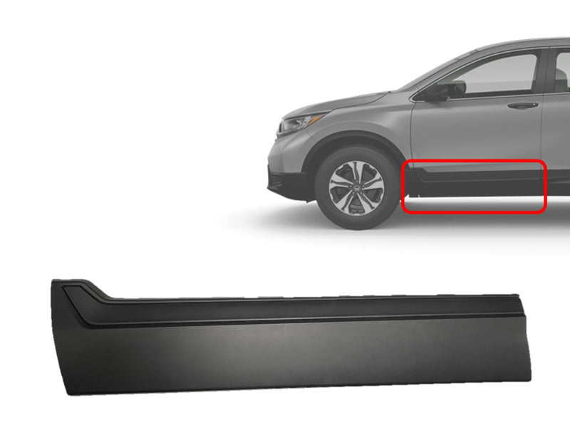Door Garnish / Lower Molding for 17-20 Honda CR-V Front Left (without Chrome Trim)