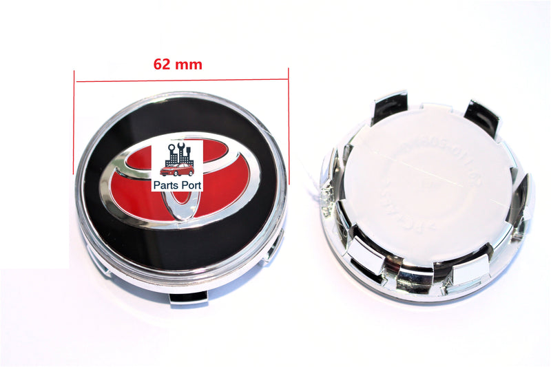 Self-Powered Flashing Wheel Center Caps Hub Caps,  Batteryless Wireless Water Proof Dustproof, Light on when car speed > 15mph, For Toyota